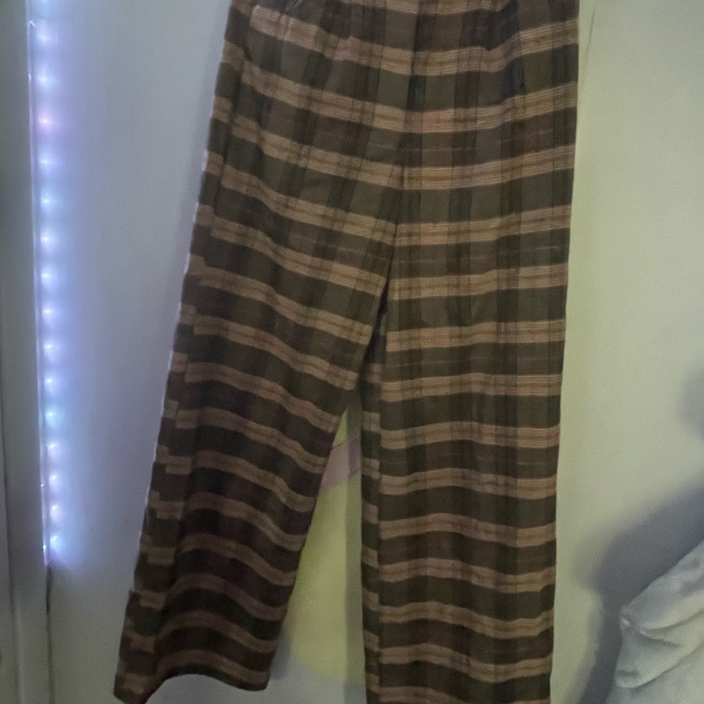 Plaid pants
